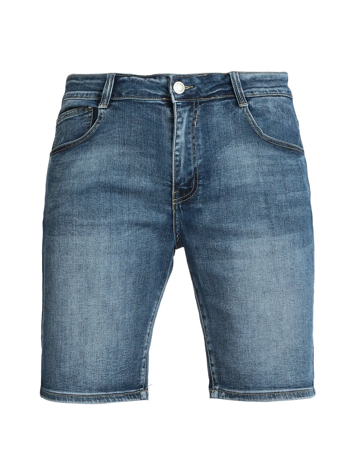 3-D Jeans Bermuda en jean homme grandes tailles