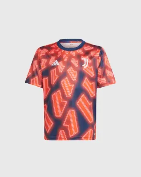 Adidas Maglia Pre-Match Juventus Rosso Bambino