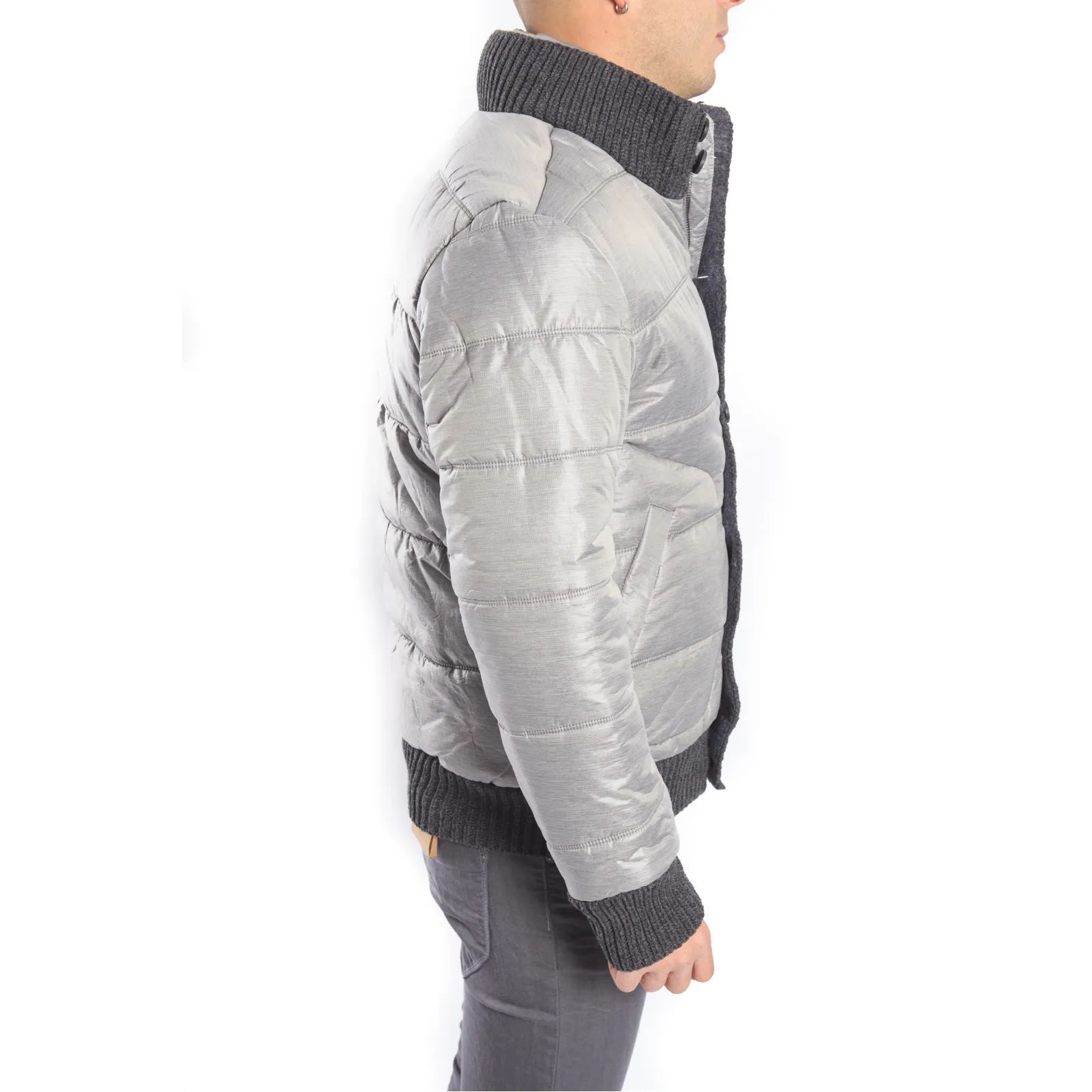 ANTONY MORATO Piumino con zip GRIGIO PERLA MMCO00182 FALL/WINTER 14-15