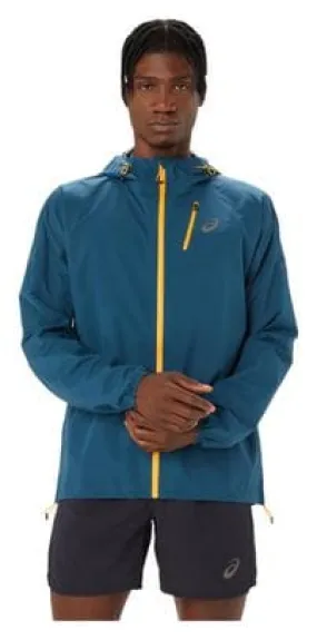 Asics Fujitrail Waterproof Jacket Blue