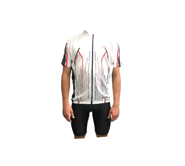 Astrolabio Maglia da ciclista Full Zip K19E/TS08/4F white