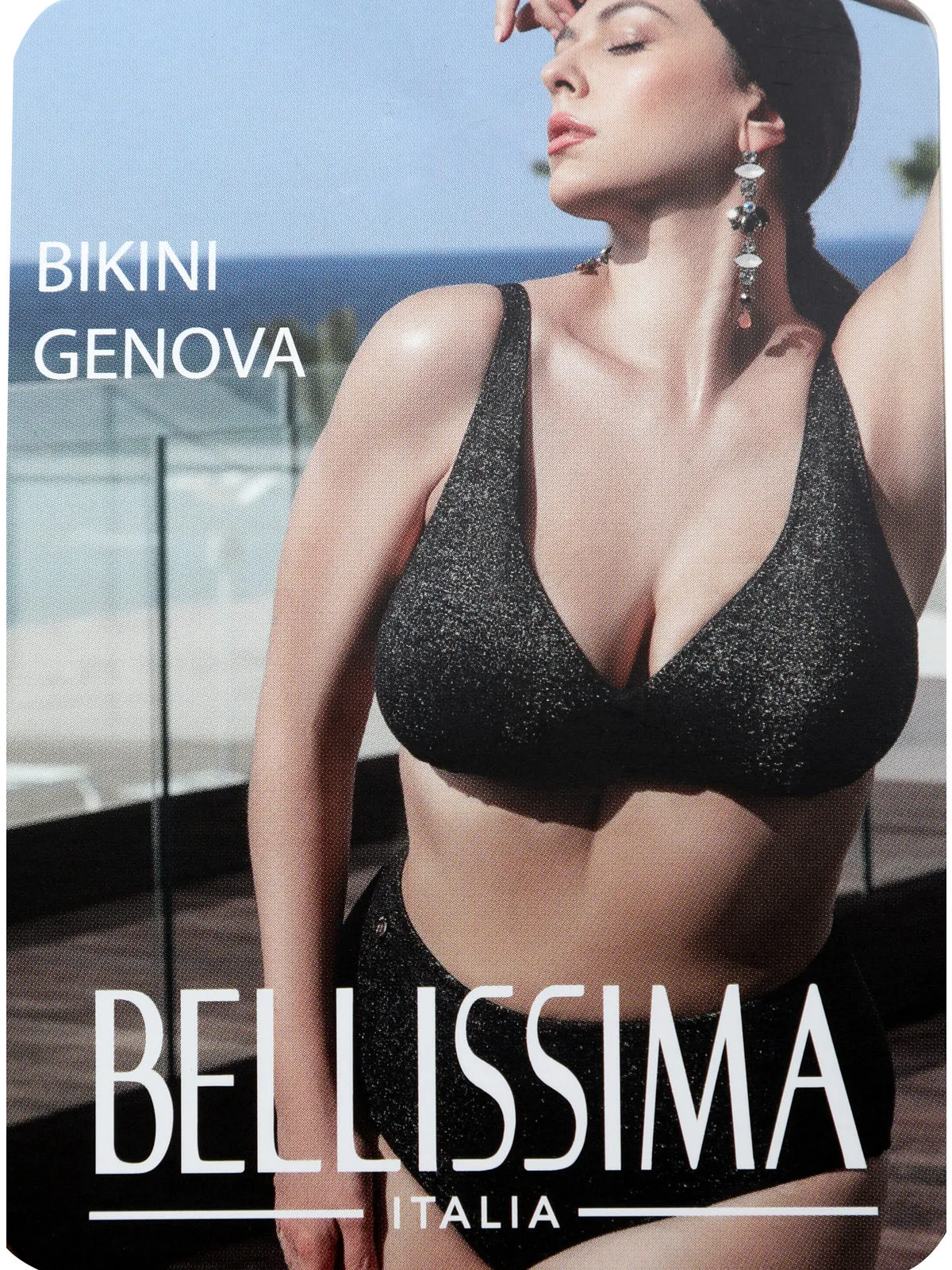 Bellissima GENOA Bikini femme lurex, bonnet C