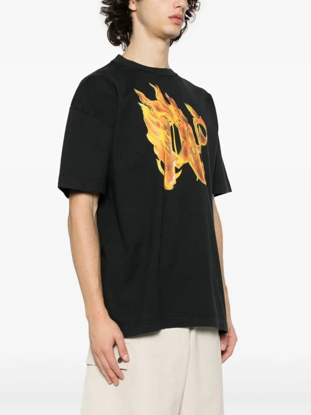 `Burning Monogram` T-Shirt