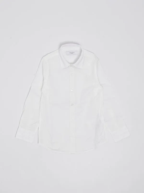 Camicia bambino Jeckerson in jersey Bianco