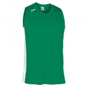 Cancha Iii T-Shirt Green-White Sleeveless