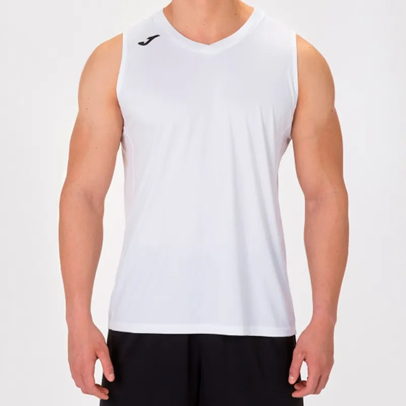 Cancha Iii T-Shirt White Sleeveless