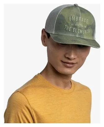 Cappello Trucker Buff Explore Grigio/Verde