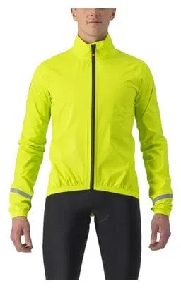 Castelli Emergency 2 Rain Jacket Giallo Fluo