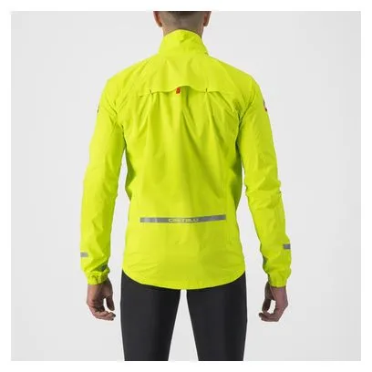 Castelli Emergency 2 Rain Jacket Giallo Fluo