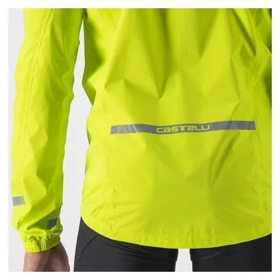 Castelli Emergency 2 Rain Jacket Giallo Fluo