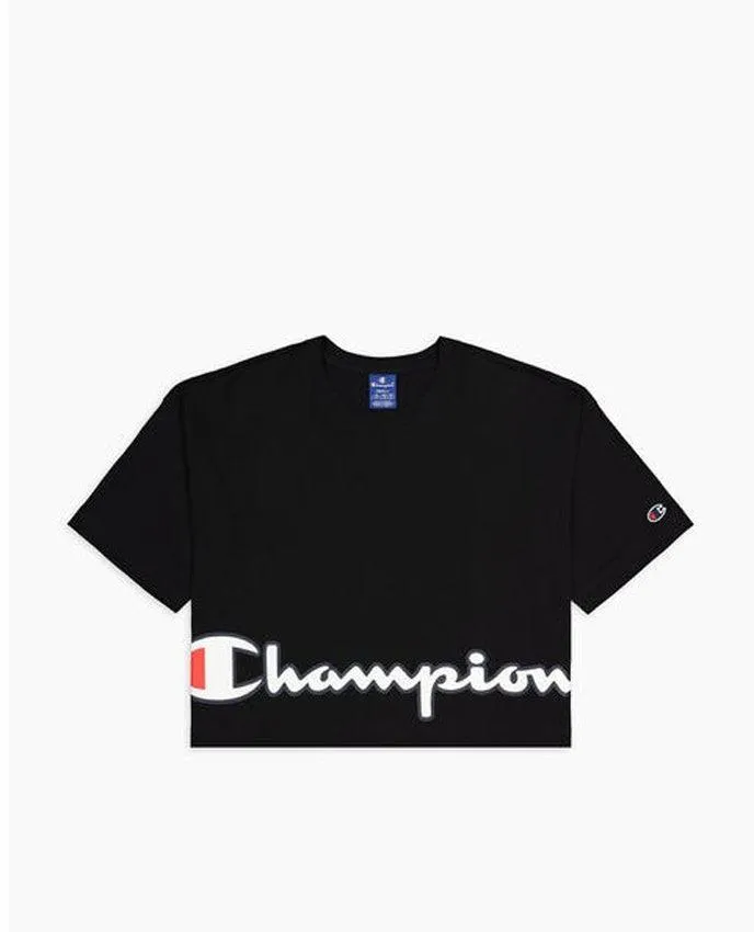 CHAMPION T-Shirt Logo Black 112650