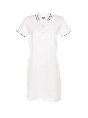 Dress In White Cotton