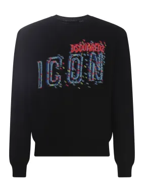  DSQUARED Maglia Dsquared2 Icon in lanaDisponibile Store Pompei 