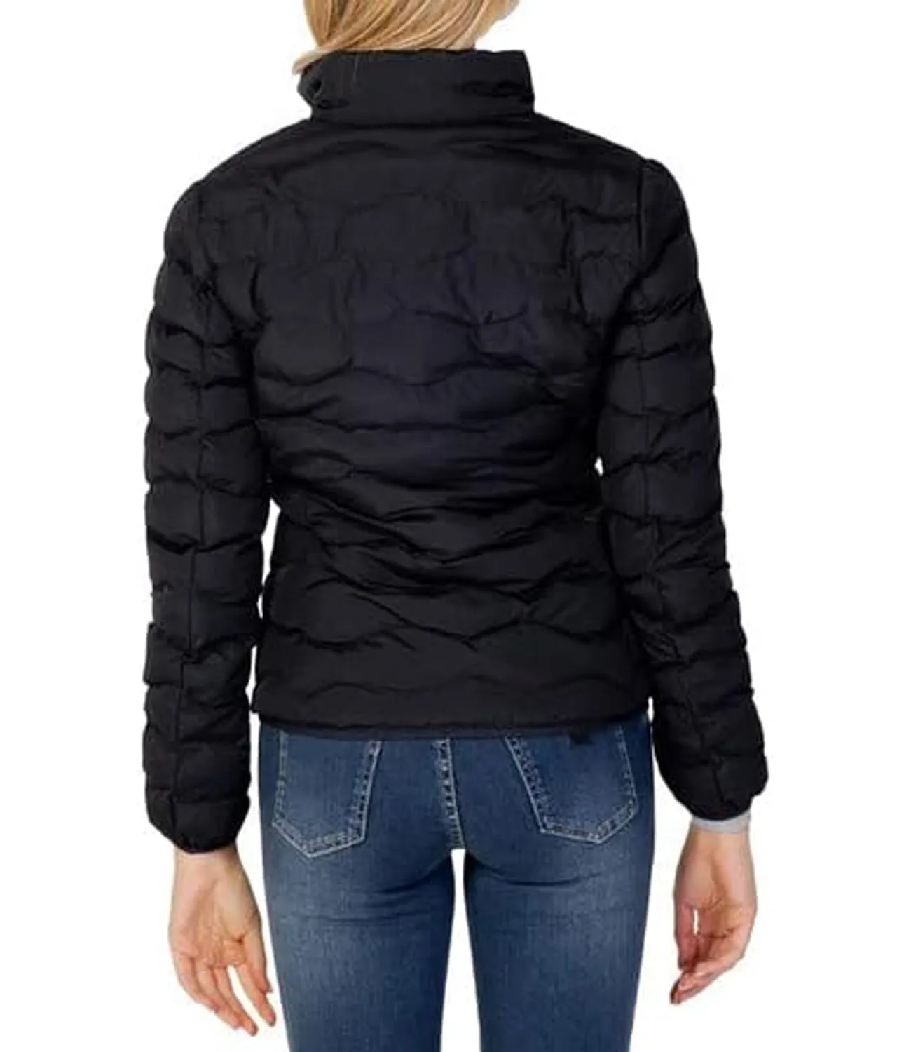 Ea7 Emporio Armani Giubbotto corto Donna Mod. 8NTB21 TNF8Z 0200 BLACK