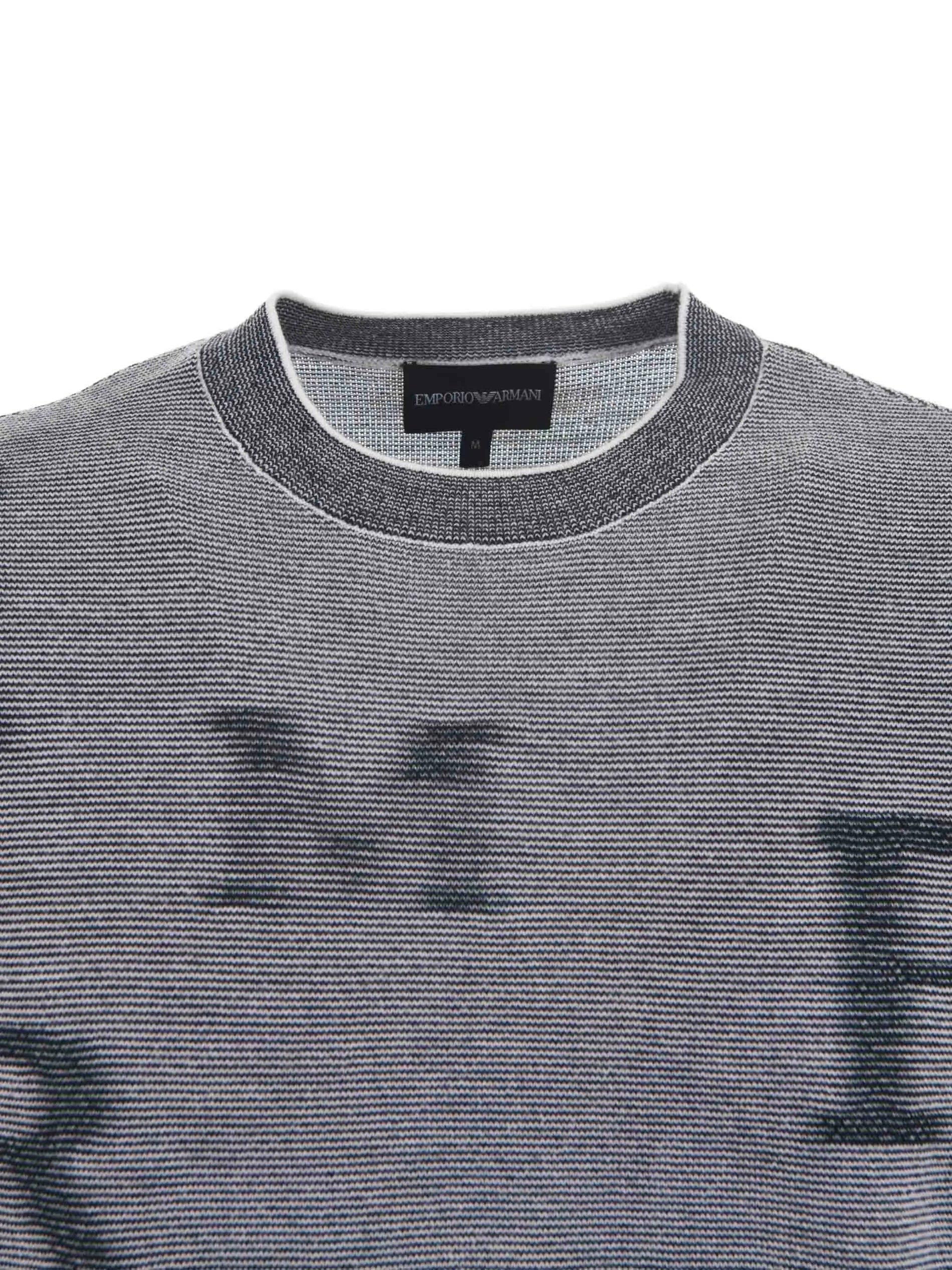  EMPORIO ARMANI Maglia Emporio Armani in lana vergine Disponibile Store Scafati