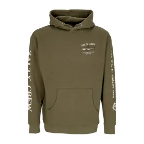 felpa cappuccio uomo bruce hood fleece ARMY