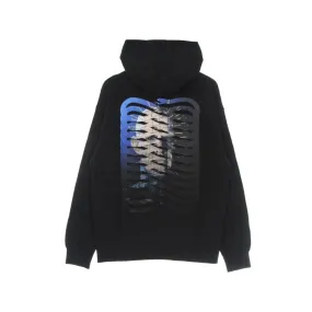 felpa cappuccio uomo ribs icon priest hoodie BLACK