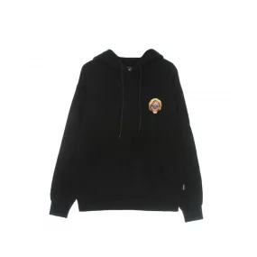 felpa cappuccio uomo scarful she hoodie BLACK