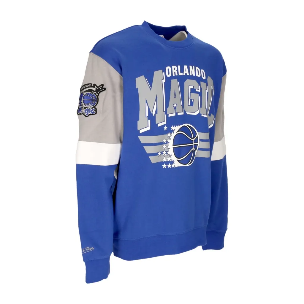 felpa girocollo uomo nba all over crew 30 orlmag ORIGINAL TEAM COLORS