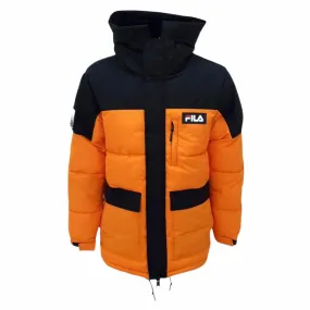 Fila  									    												 piumino unisex logo - arancione