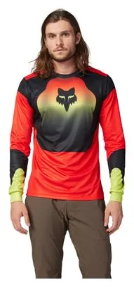 Fox Ranger Revise Long Sleeve Jersey Red