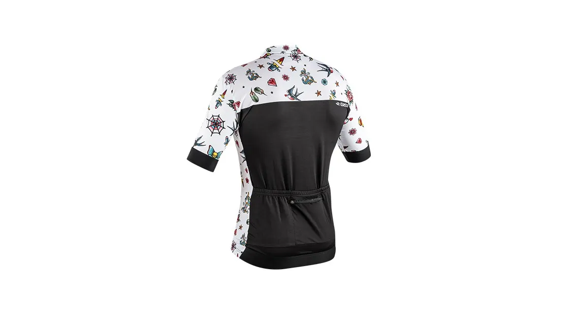 GIST Maglia Climber Tatoo Nero/Bianco