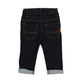 Jeans Blu Scuro Bebè E Bambino