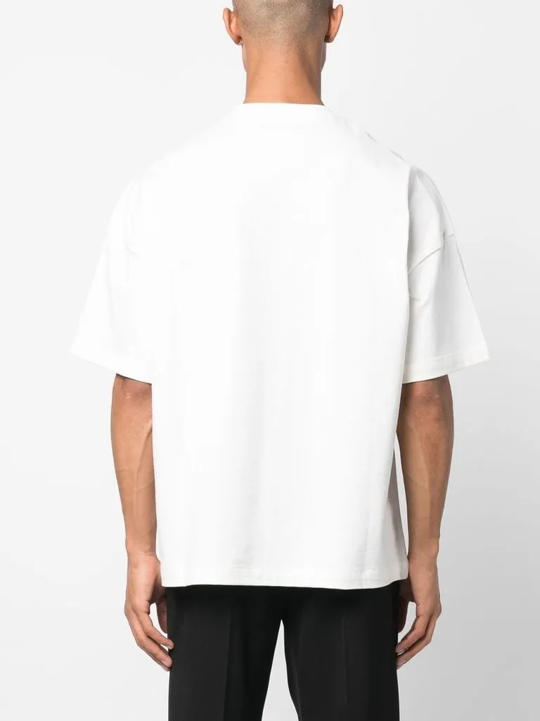 jil sander T-shirt con logo