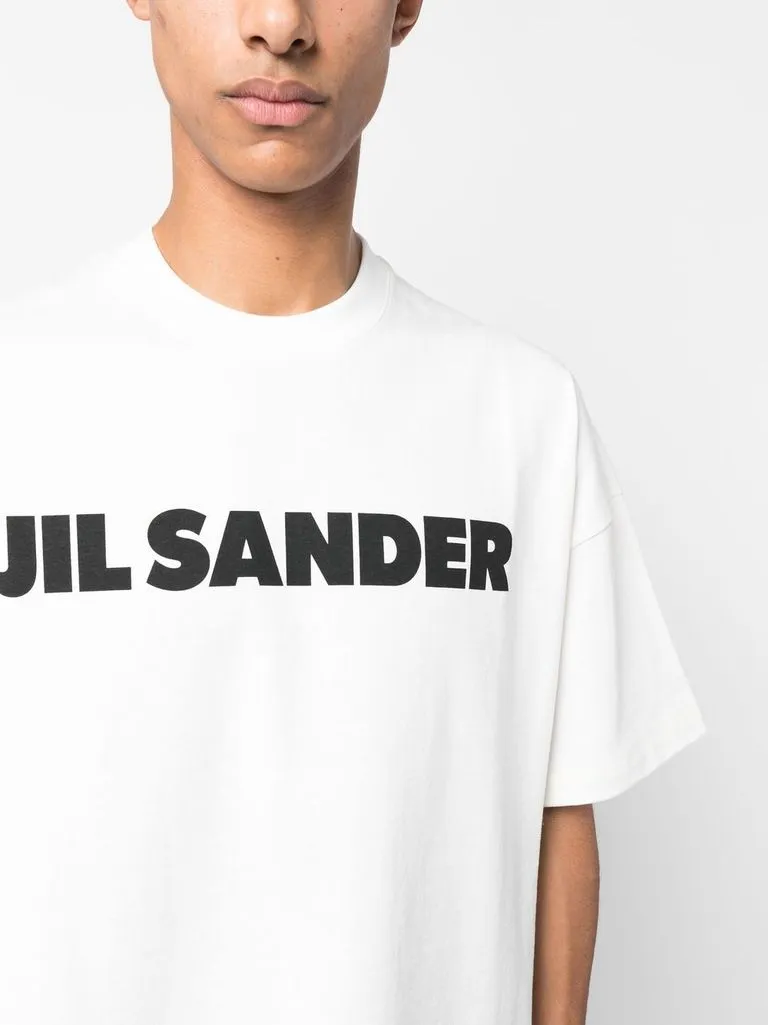 jil sander T-shirt con logo