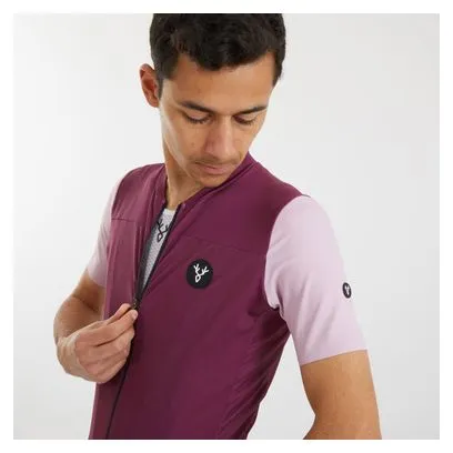 LeBram Ventoux Uni Short Sleeves Jersey Framboise