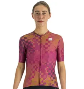 Maglia da ciclismo SPORTFUL Rocket Jersey (CYCLAMEN LIQUORICE) donne