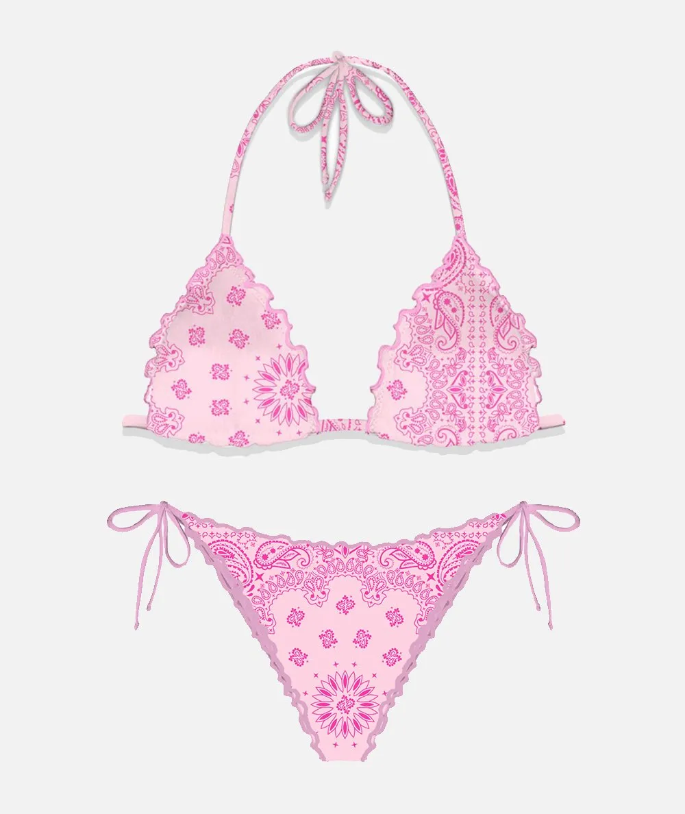 MC2 SAINT BARTH DONNA--Bikini triangolo arricciato