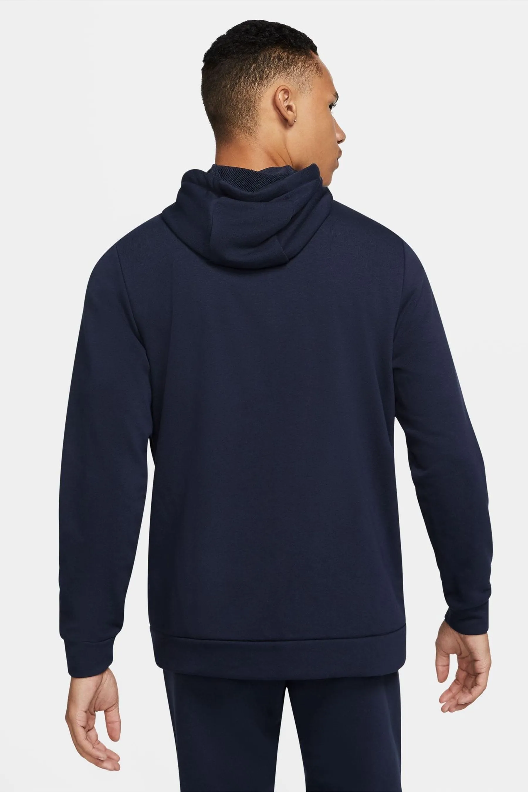 Nike - Felpa da allenamento Dri-FIT con zip e cappuccio