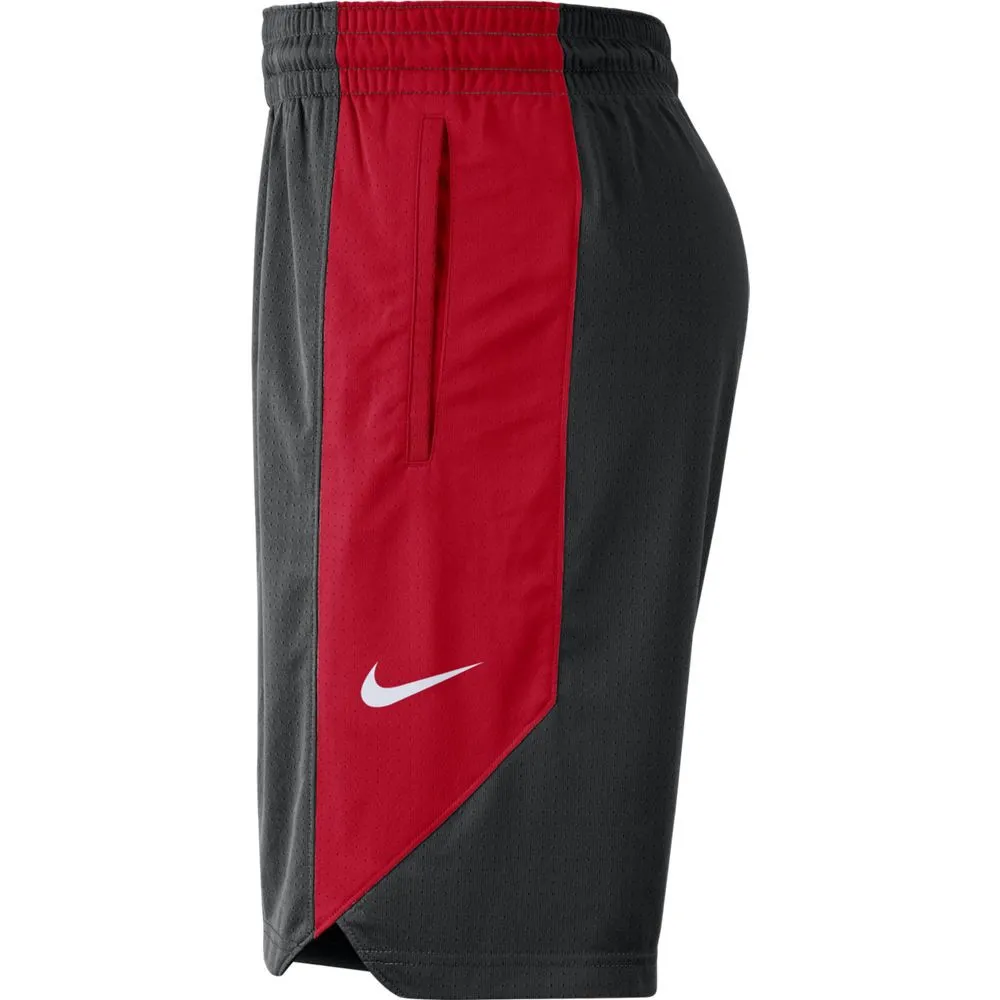 Nike Pantaloncini Basket NBA Chicago Practice 18 Rosso Uomo