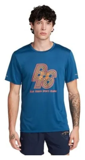 Nike Rise 365 BRS Blue Orange Short Sleeve Jersey