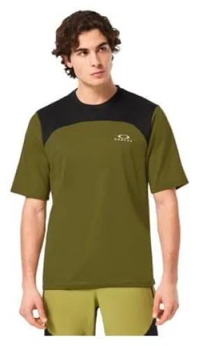 Oakley Free Ride Short Sleeve Jersey Green