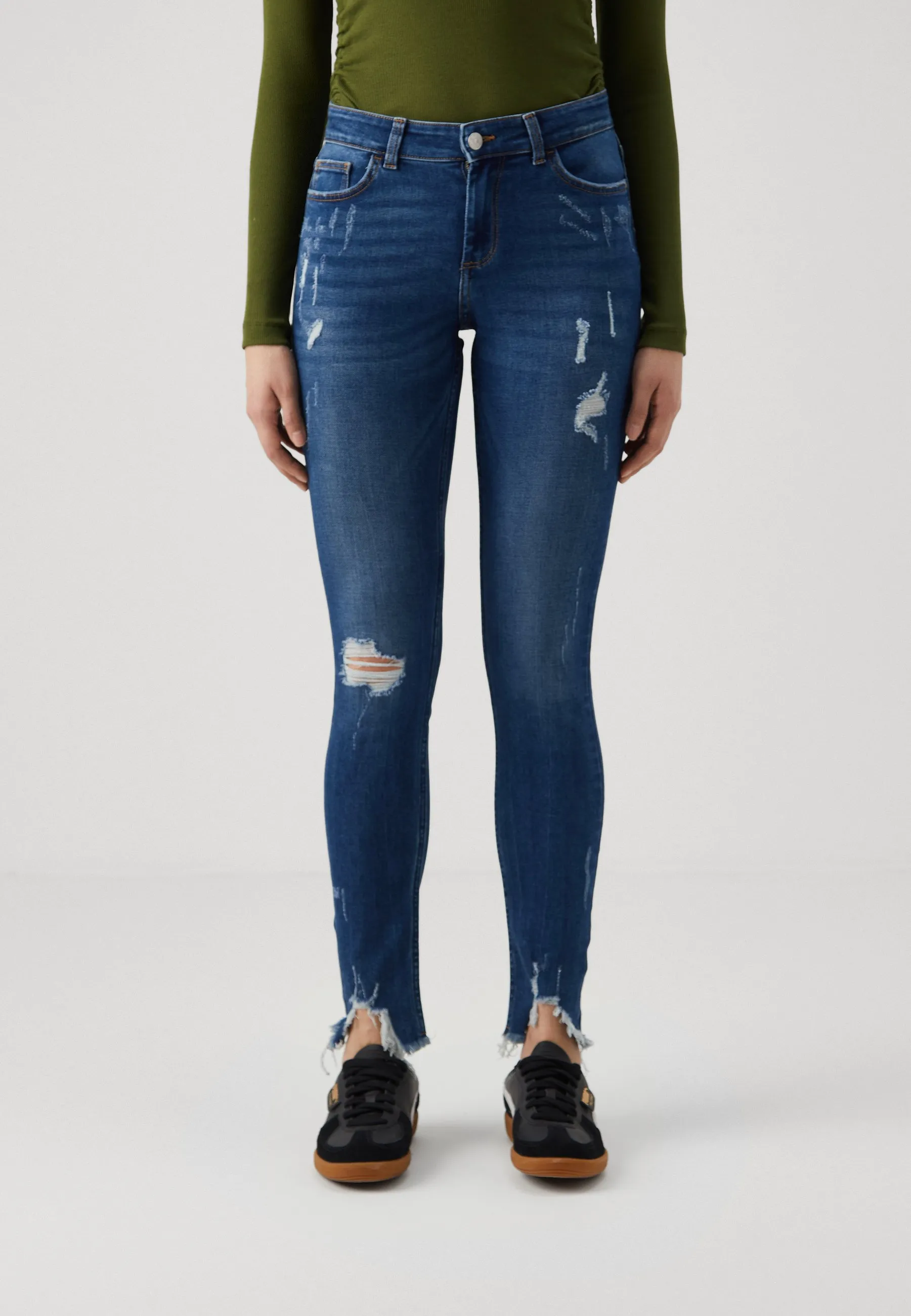 ONLHUSH MID WAIST - Jeans Skinny Fit