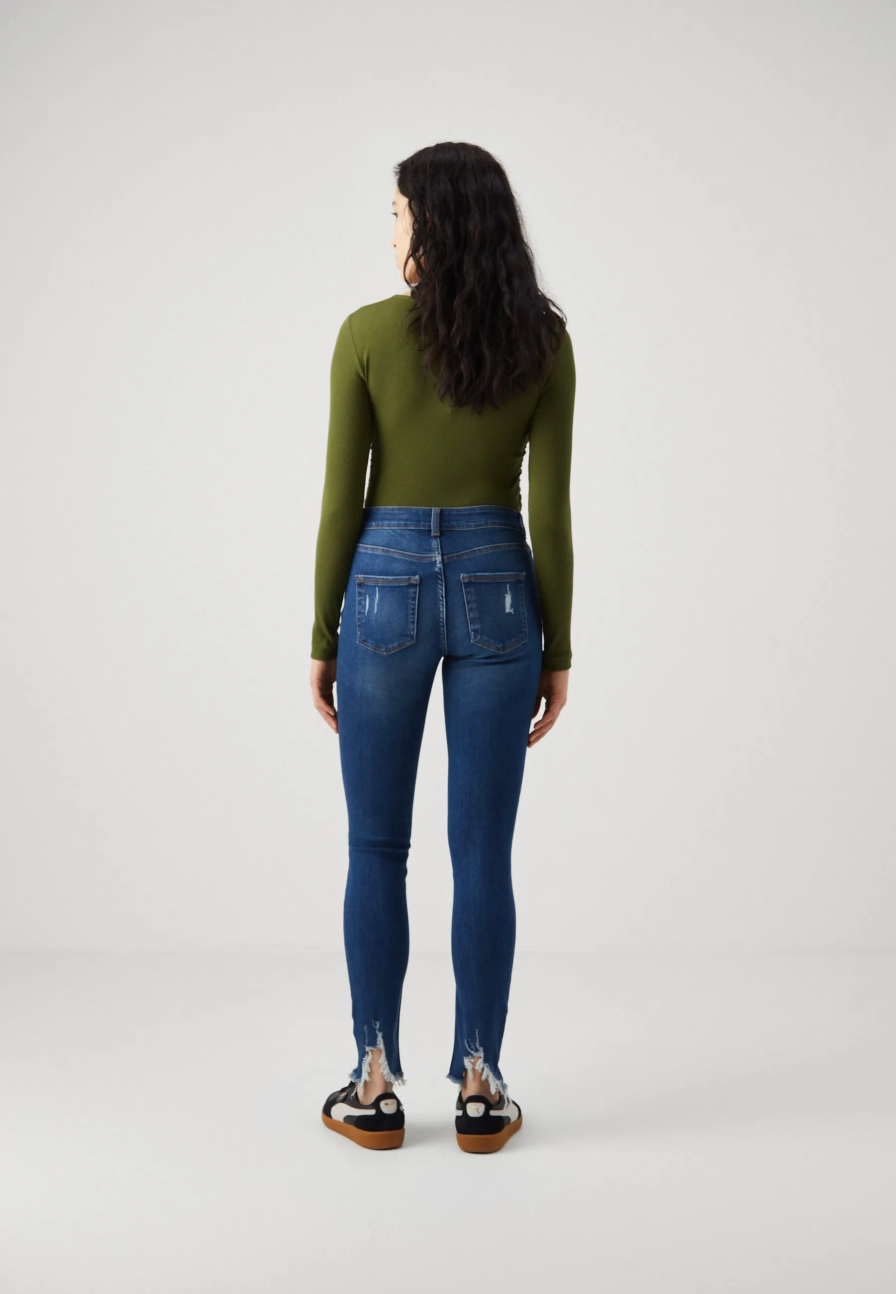 ONLHUSH MID WAIST - Jeans Skinny Fit