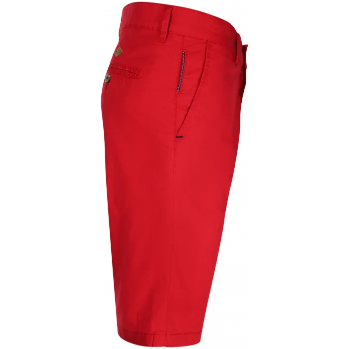 Pantaloncini chino uomo Sea Barrier in cotone elasticizzato Rosso