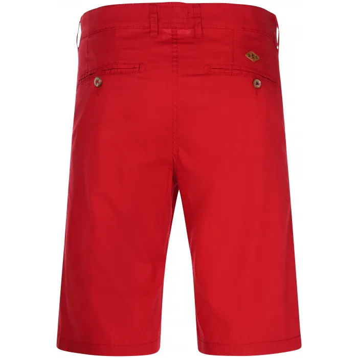 Pantaloncini chino uomo Sea Barrier in cotone elasticizzato Rosso