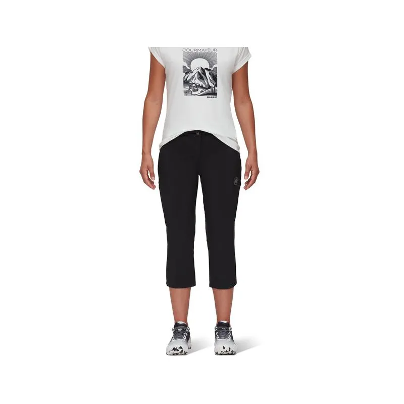 Pantaloncini corti da donna Mammut Runbold Capri (nero)