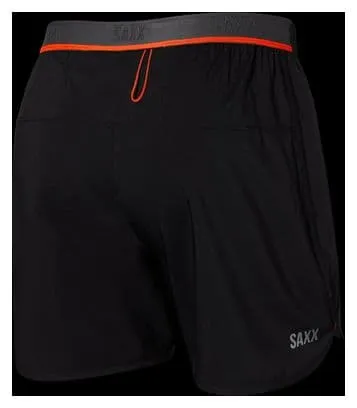 Pantaloncini Saxx Hightail Run 5in 2 in 1 neri