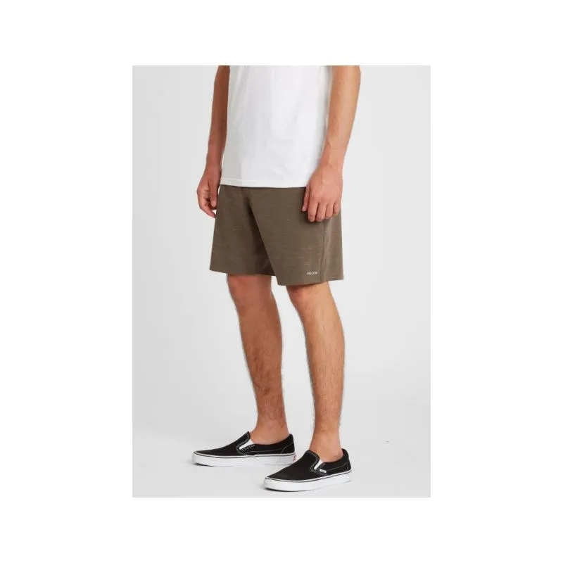 Pantaloncini Volcom Packasack Lite 19 da uomo (marrone asfalto)