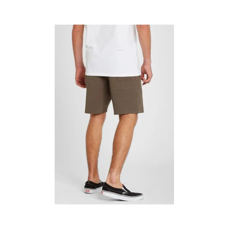 Pantaloncini Volcom Packasack Lite 19 da uomo (marrone asfalto)