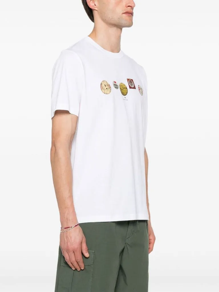 ps paul smith T-shirt dettaglio stampe