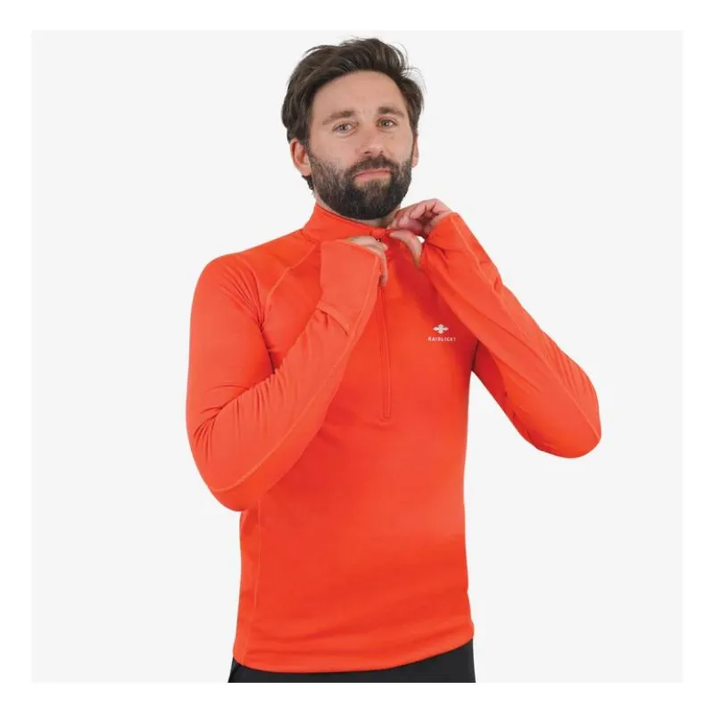 Raidlight MAGLIA ML WINTERTRAIL DA UOMO (ARANCIONE)