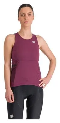 Sportful Supergiara Maglia Donna Viola Senza Maniche