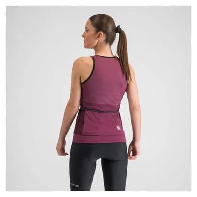 Sportful Supergiara Maglia Donna Viola Senza Maniche