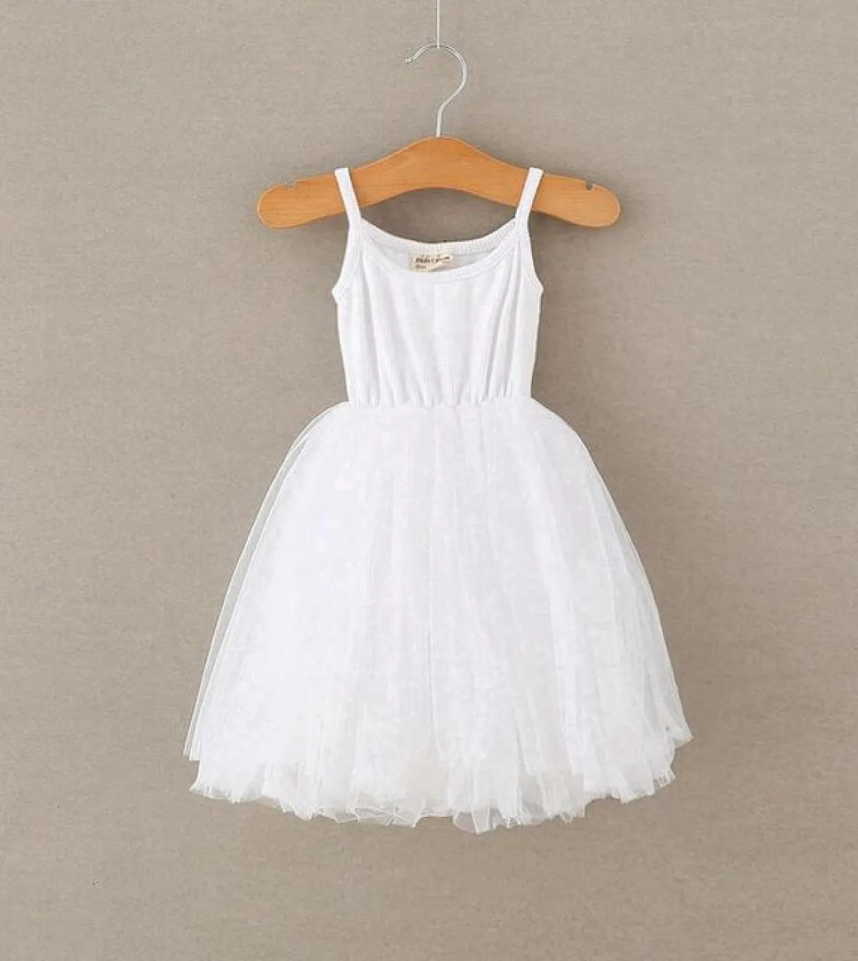 Summer Wear Costume For Girls 2023 Senza maniche Flower Baby Wedding Evening Party Dress 3 6 8 Year Casual Star Tulle Tutu