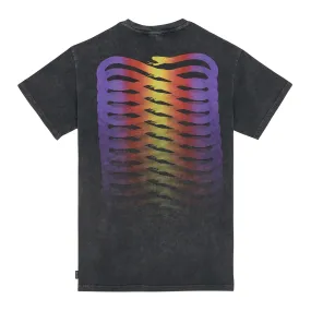 T-shirt Propaganda Ribs Gradient Nero Stone